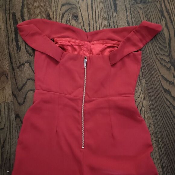 L'Academie X Revolve Leah Red Jumpsuit Size M - Picture 5 of 6